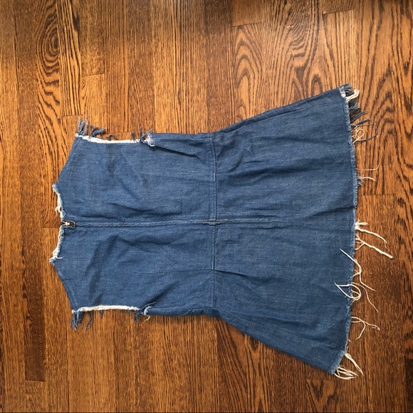 Golden Goose | Colia Sleeveless Denim Top - Picture 5 of 6